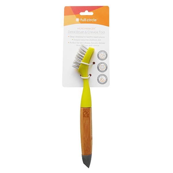 Full Circle Micro Manager 0.98 in. W Bamboo Handle Detail Brush
