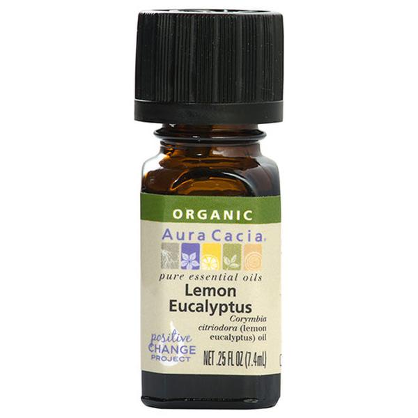 Picture of Aura Cacia 190832 0.25 fl oz Organic Lemon Eucalyptus Essential Oil
