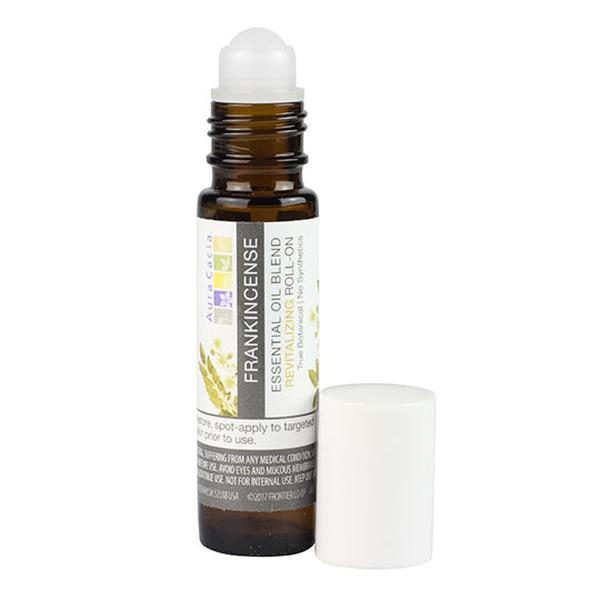 Picture of Aura Cacia 192116 0.31 fl oz Frankincense Roll-On Essential Oil Blend