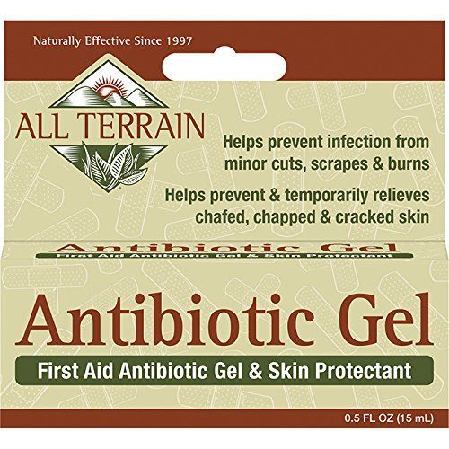 Picture of All Terrain 230916 First Aid Antibiotic Gel&#44; 0.5 fl oz