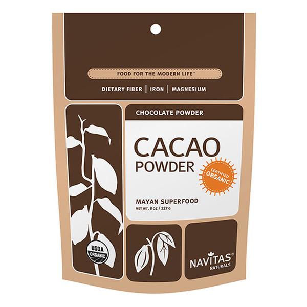 231120 8 oz Organic Cacao Powder -  Navitas Naturals
