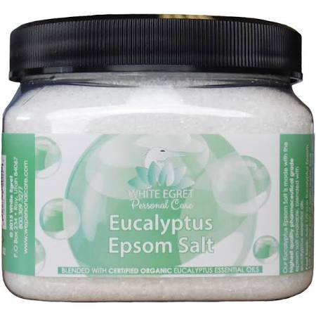Picture of White Egret 233177 16 oz Pharmaceutical Epsom Eucalyptus Salts
