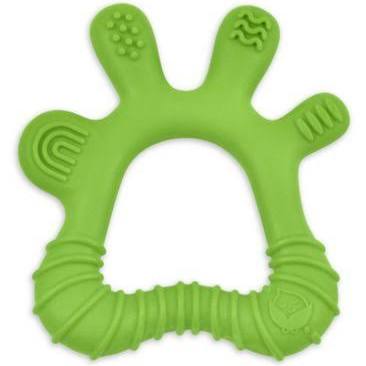 Picture of Green Sprouts 232662 Silicone Front & Side Teether&#44; Green
