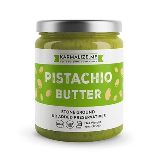 Picture of Karmalize.Me 233711 6 oz Jar Frontier Pistachio Butter