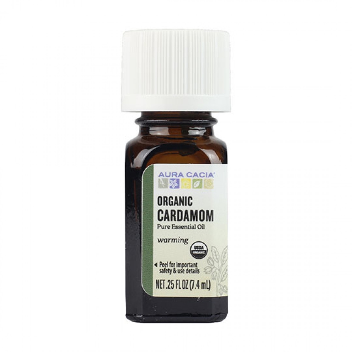 Picture of Aura Cacia 190862 0.25 fl. oz Organic Cardamom Essential Oil
