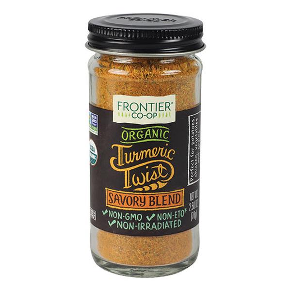 Picture of Frontier 19576 2.5 oz Organic Turmeric Twist Savory Blend