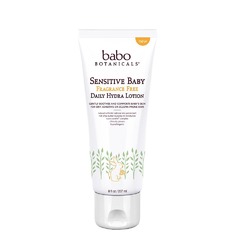 Picture of Babo Botanicals 233385 8 oz Sensitive Baby Daily Hydra Lotion Fragrance Free