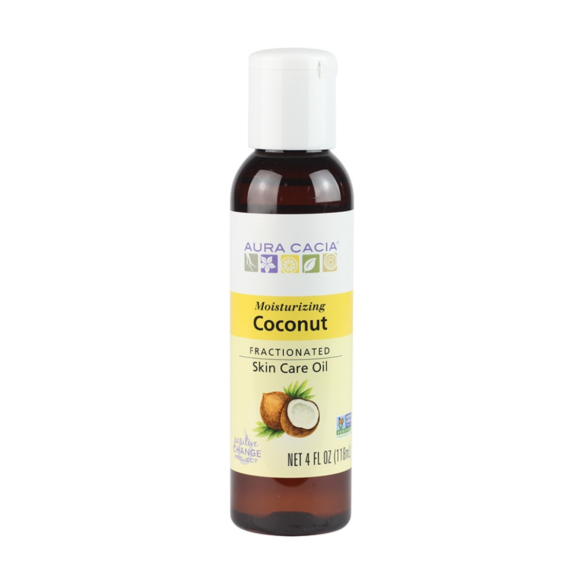 Picture of Aura Cacia 191406 4 fl. oz Fractionated Coconut Oil