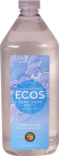Picture of ECOS 233935 32 fl oz Free & Clear Hand Soap