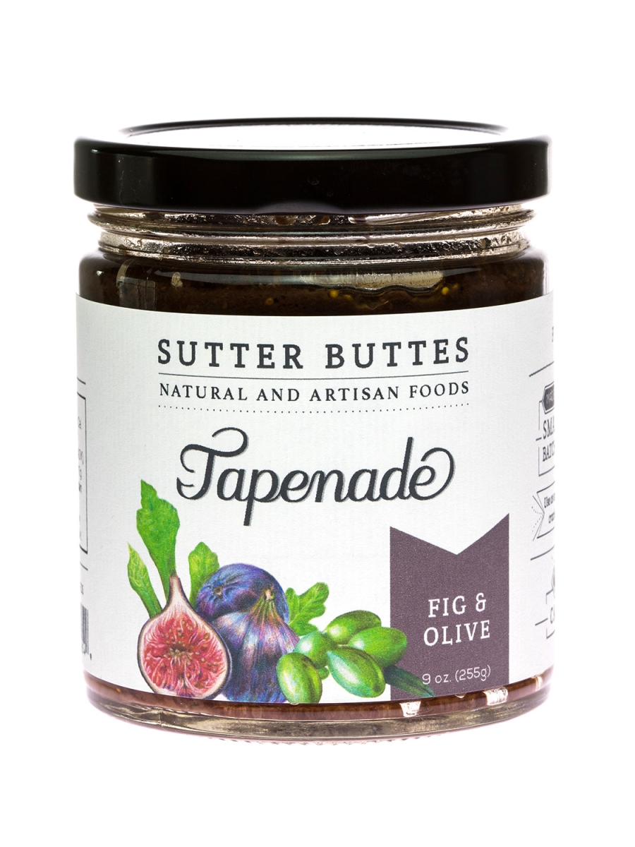 Picture of Sutter Buttes Olive Oil 233925 9 oz Fig & Olive Tapenade