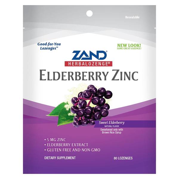 Picture of Zand 234591 5 mg Elderberry Zinc&#44; 80 per Bag