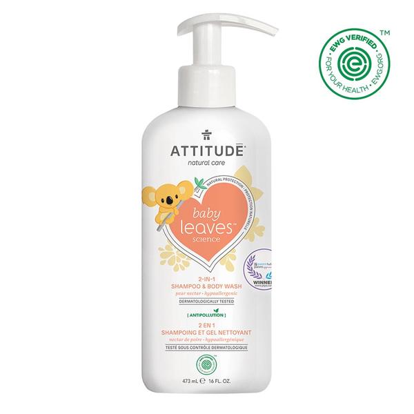 Picture of Attitude 234520 16 fl oz 2-in-1 Shampoo & Body Wash&#44; Pear Nectar