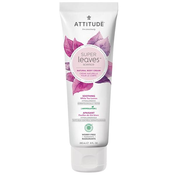 Picture of Attitude 234549 8 fl oz Body Cream&#44; Soothing & White Tea Leaves