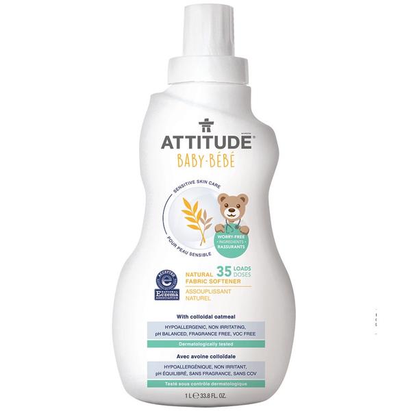 Picture of Attitude 234554 33.8 fl oz Fabric Softener&#44; Fragrance-Free
