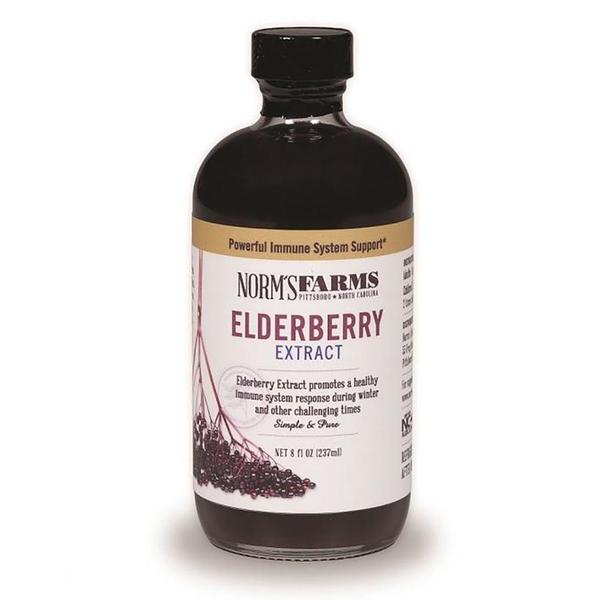 Picture of Norms Farms 234659 8 oz Elderberry Extract Syrups