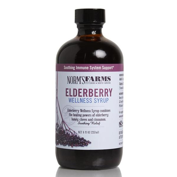 Picture of Norms Farms 234660 8 oz Elderberry Wellness Syrup