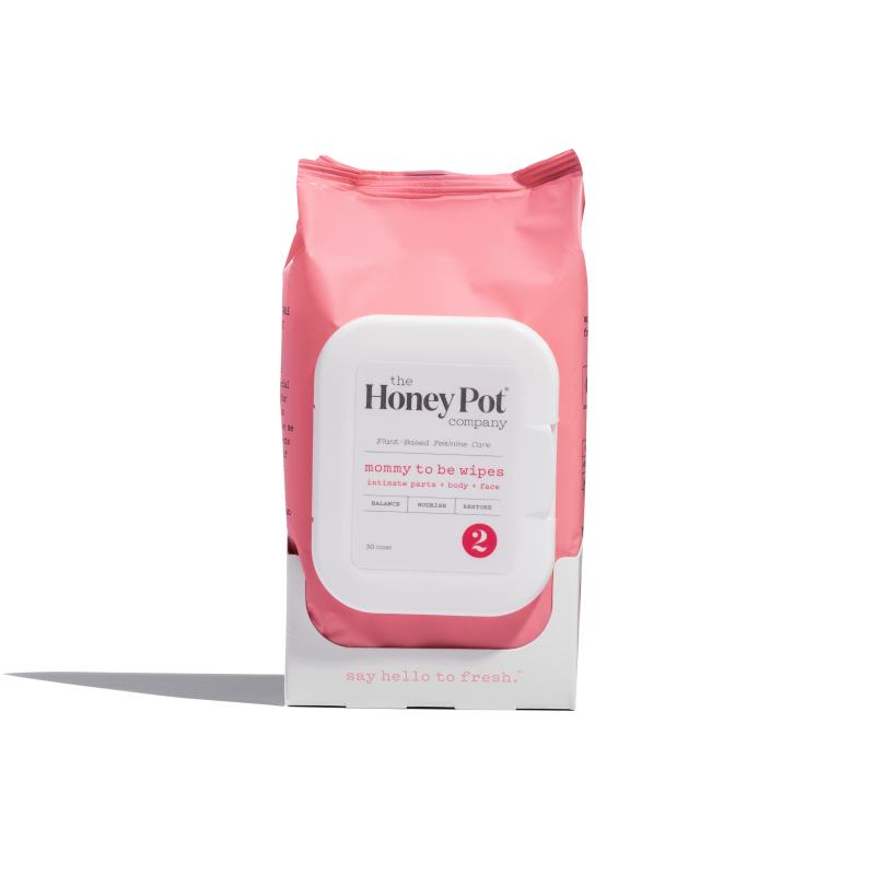 Picture of The Honey Pot 234847 Mommy-To-Be Intimate Daily Wipes Cleanse - 30 Count