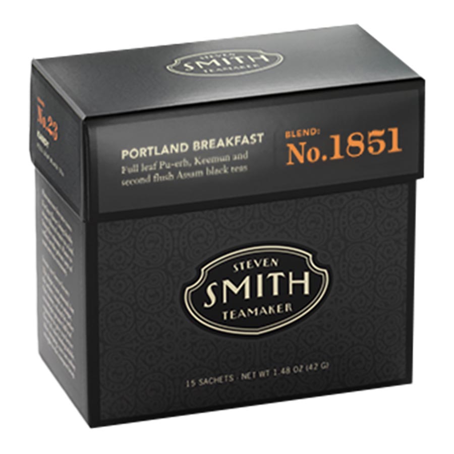 Picture of Smith Tea 235054 Portland Breakfast Blend Black Tea - 15 Tea Bags