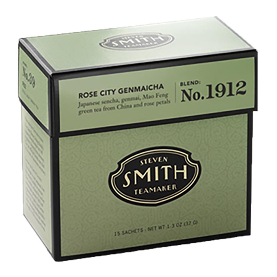 Picture of Smith Tea 235048 Rose City Genmaicha Green Tea - 15 Tea Bags
