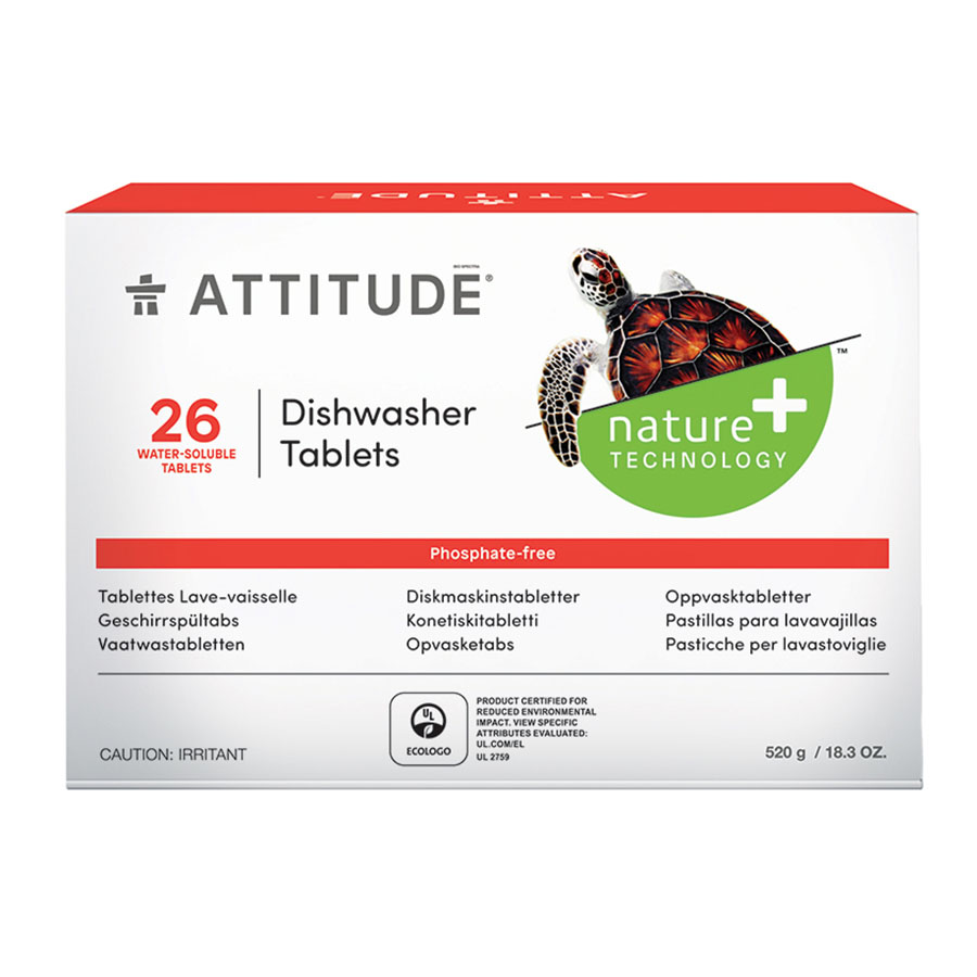 Picture of Attitude 235625 Household Dishwasher Tablets - 26 Count
