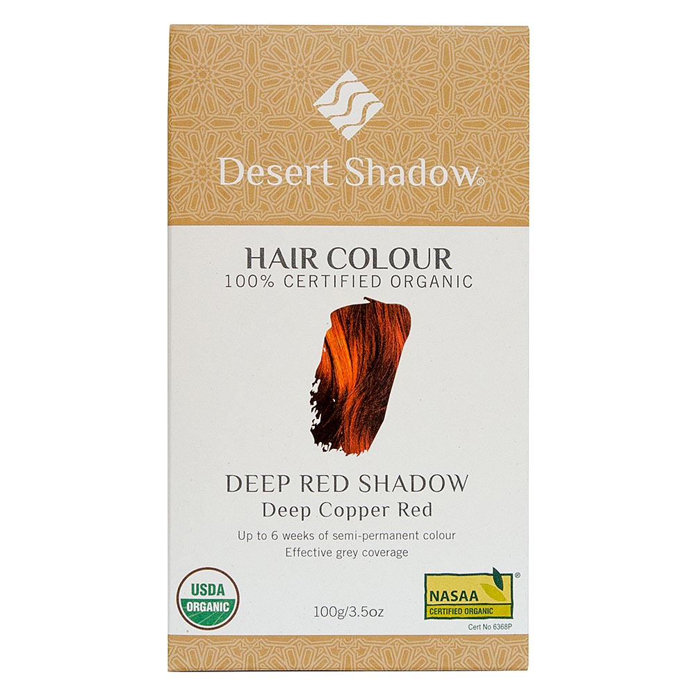 Picture of Desert Shadow 235779 3.5 oz Organic Hair Color - Deep Red Shadow & Deep Copper Red