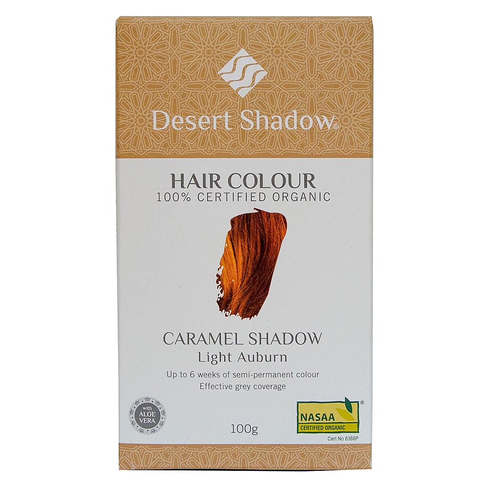 Picture of Desert Shadow 235780 3.5 oz Organic Hair Color - Caramel Shadow & Light Auburn
