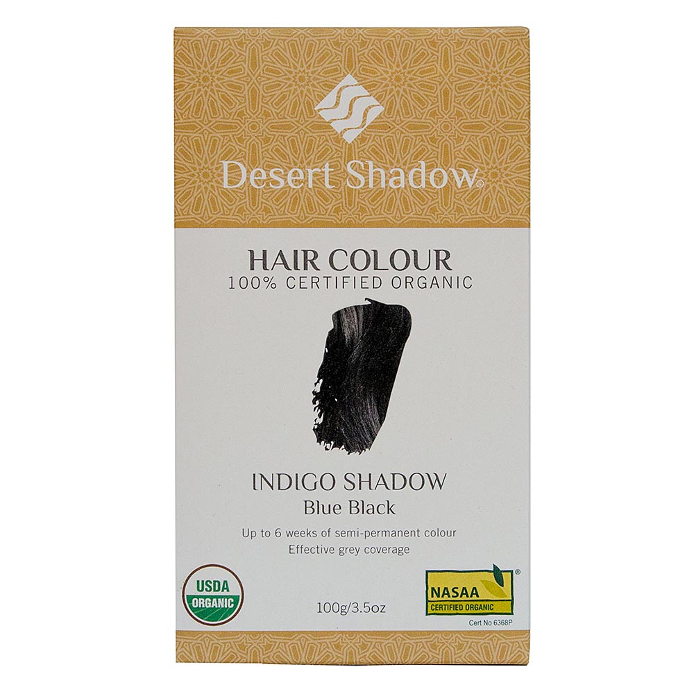 Picture of Desert Shadow 235786 3.5 oz Organic Hair Color - Indigo Shadow & Blue Black