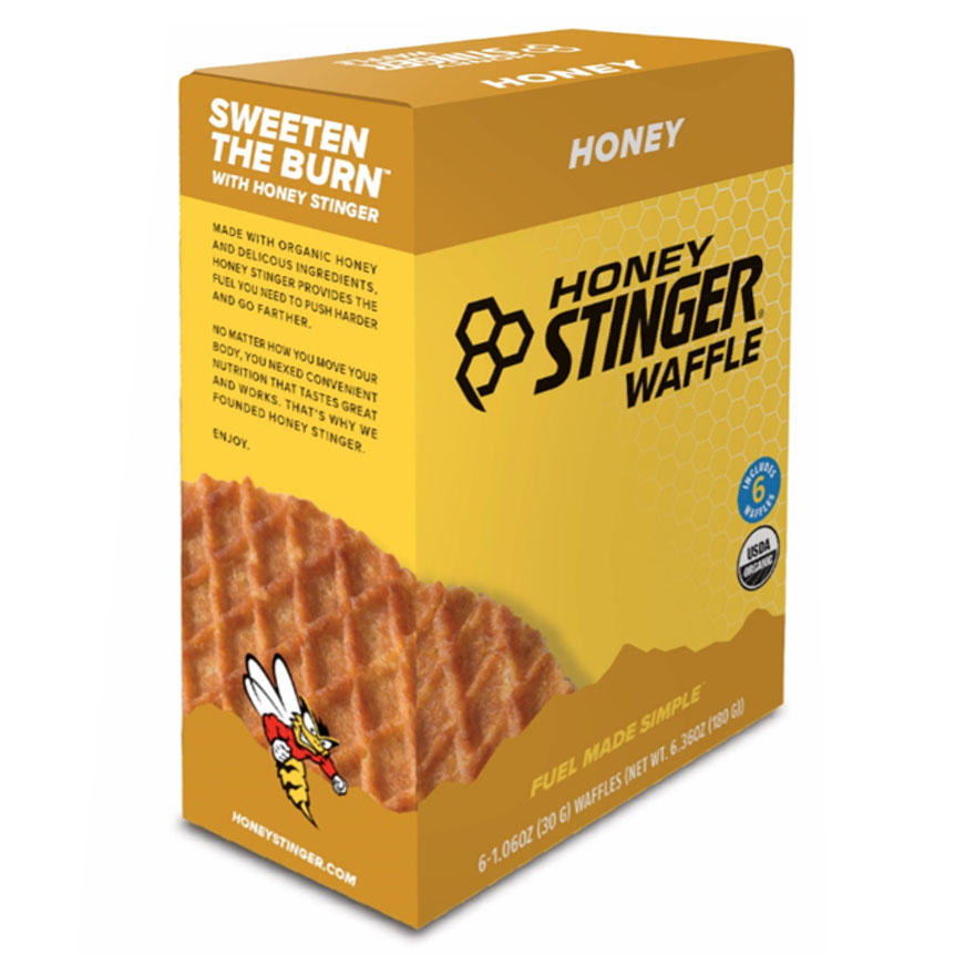 Picture of Honey Stinger 236181 1.06 oz Organic Honey Waffles&#44; 6 per Box