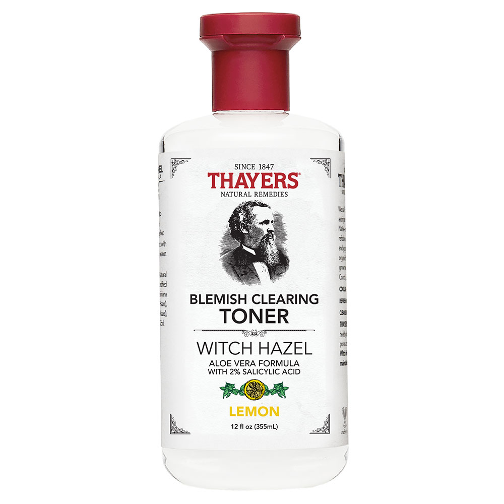Picture of Thayers 236438 12 fl oz Premium Witch Hazel Blemish Clearing Toner
