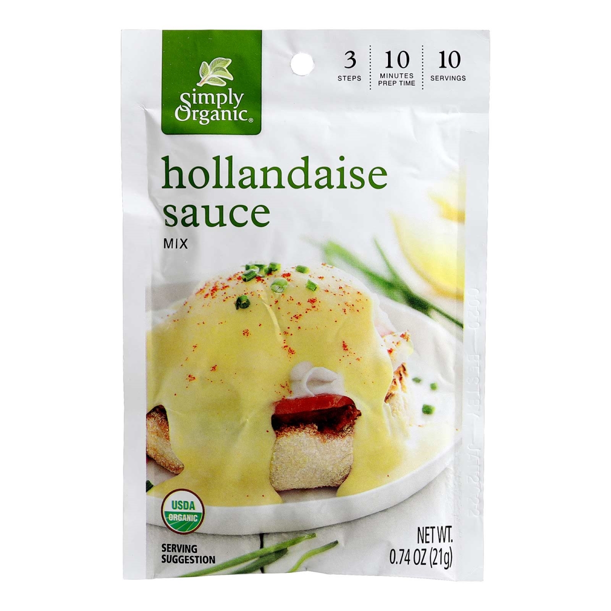 Picture of Simply Organic 18411 0.74 oz Organic Hollandaise Sauce