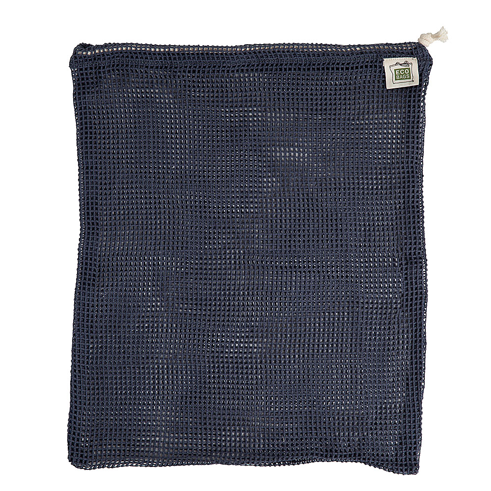 Picture of Eco-Bags 235998 12 x 15 in. Storm Blue Net Drawstring Reusable Bags