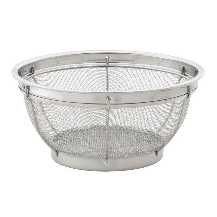 Picture of Harold Import 236768 10 in. Strain & Drain Mesh Colander&#44; Stainless Steel