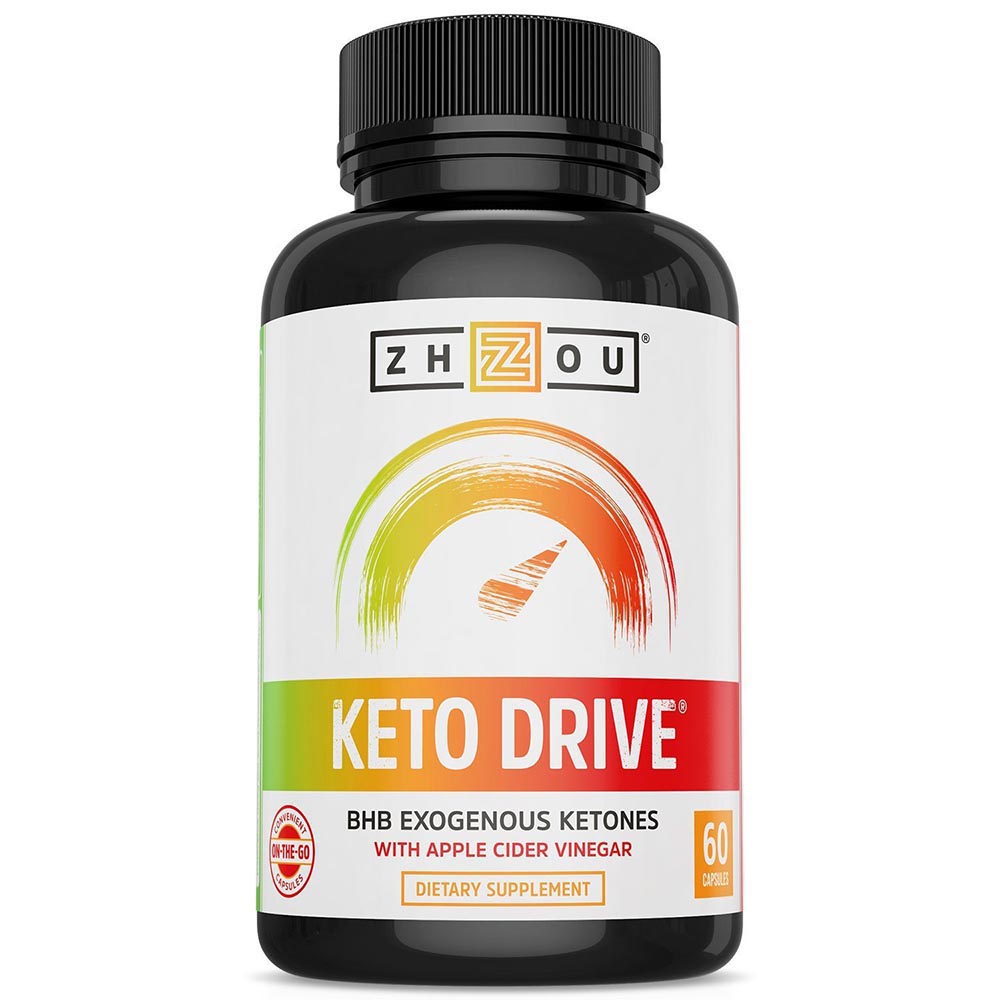 Picture of Zhou 234988 Keto Drive Exogenous Ketones Dietary Supplement&#44; 60 Count
