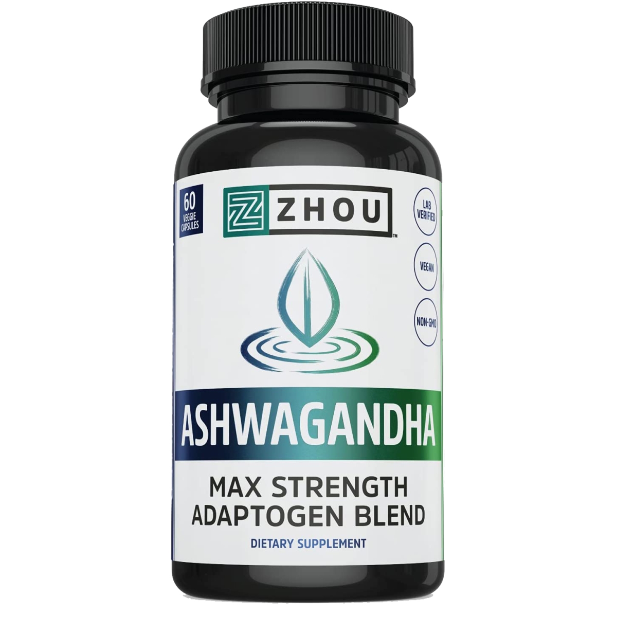 Picture of Zhou 236002 Ashwagandha Dietary Supplement&#44; 60 Count