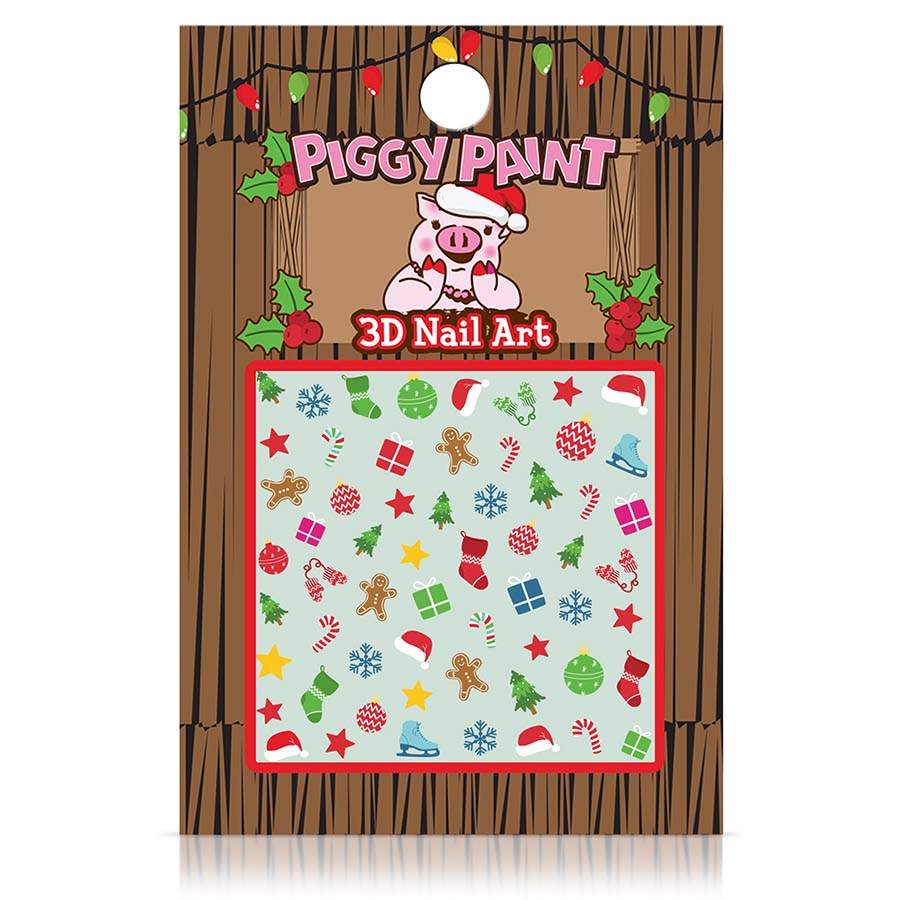 Picture of Piggy Paint 236512 Christmas Cutie Nail Care Art Accessories