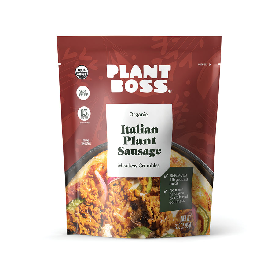Picture of Plant Boss 16025 Italian Sausage Burger Mix&#44; 36 Count