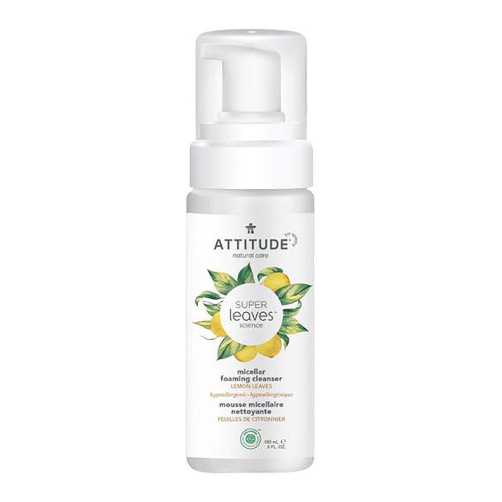 Picture of Attitude 237611 5 oz Olive Leaves Micellar Foaming Cleanser