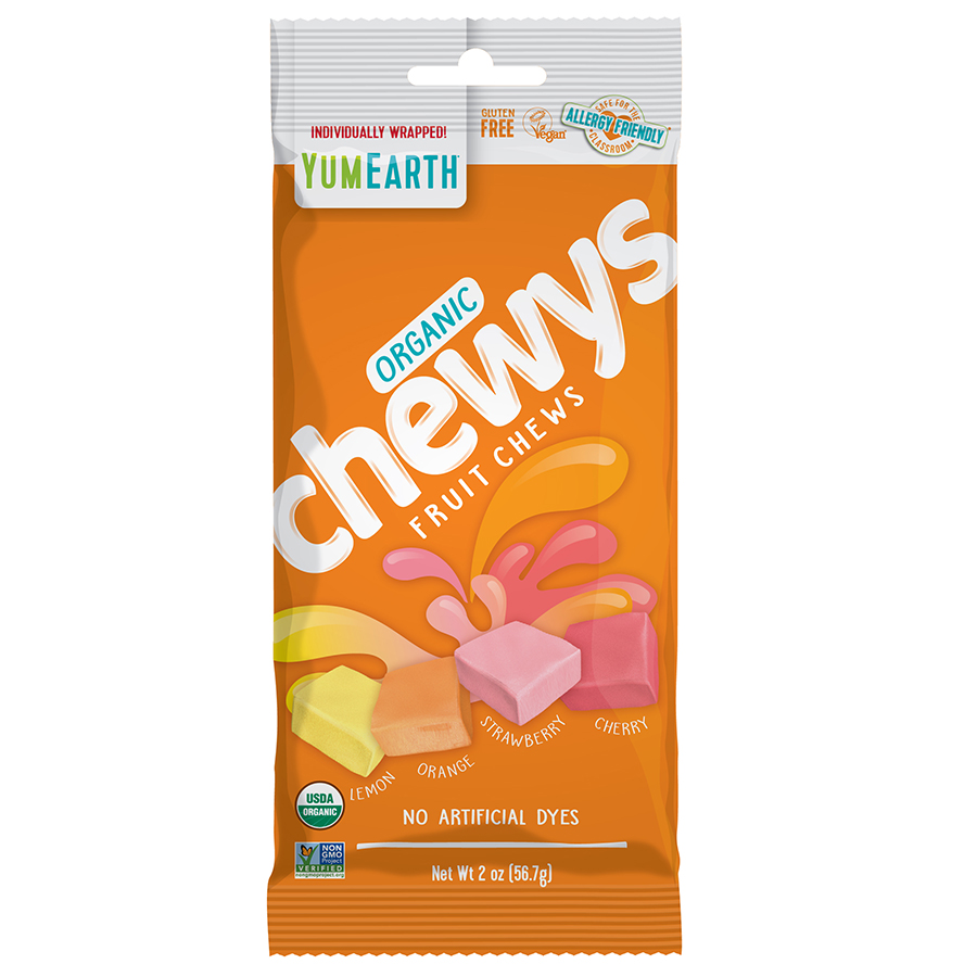 Picture of YumEarth 237352 2 oz Organic Chewys Bag