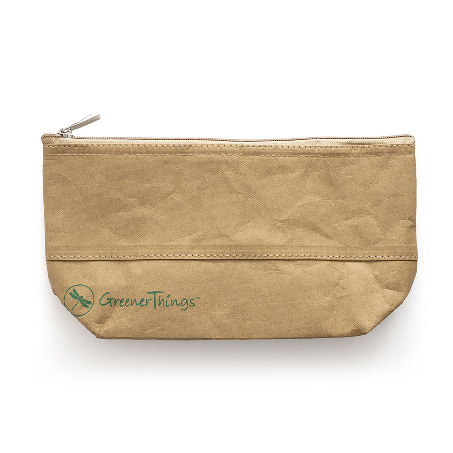Picture of Greener Things 237267 6 x 11 x 3.25 in. Kraft Paper Insulated Zipper Pouch