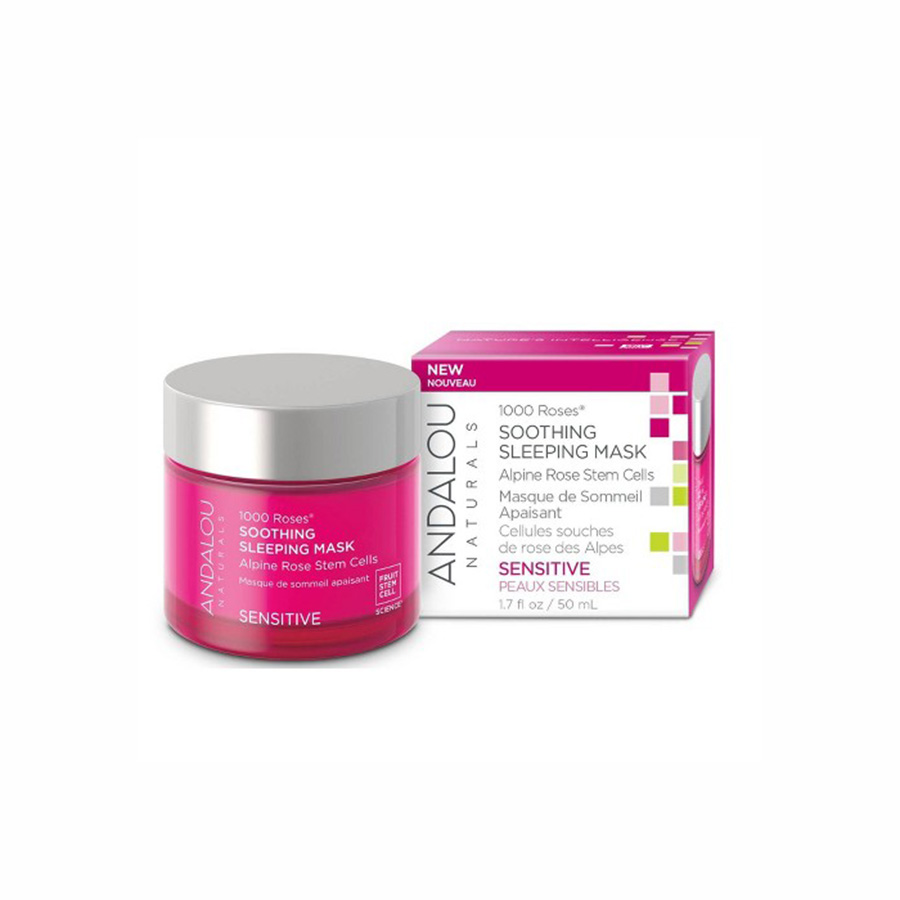 Picture of Andalou Naturals 237938 1.7 oz 1000 Roses Soothing Sleeping Mask
