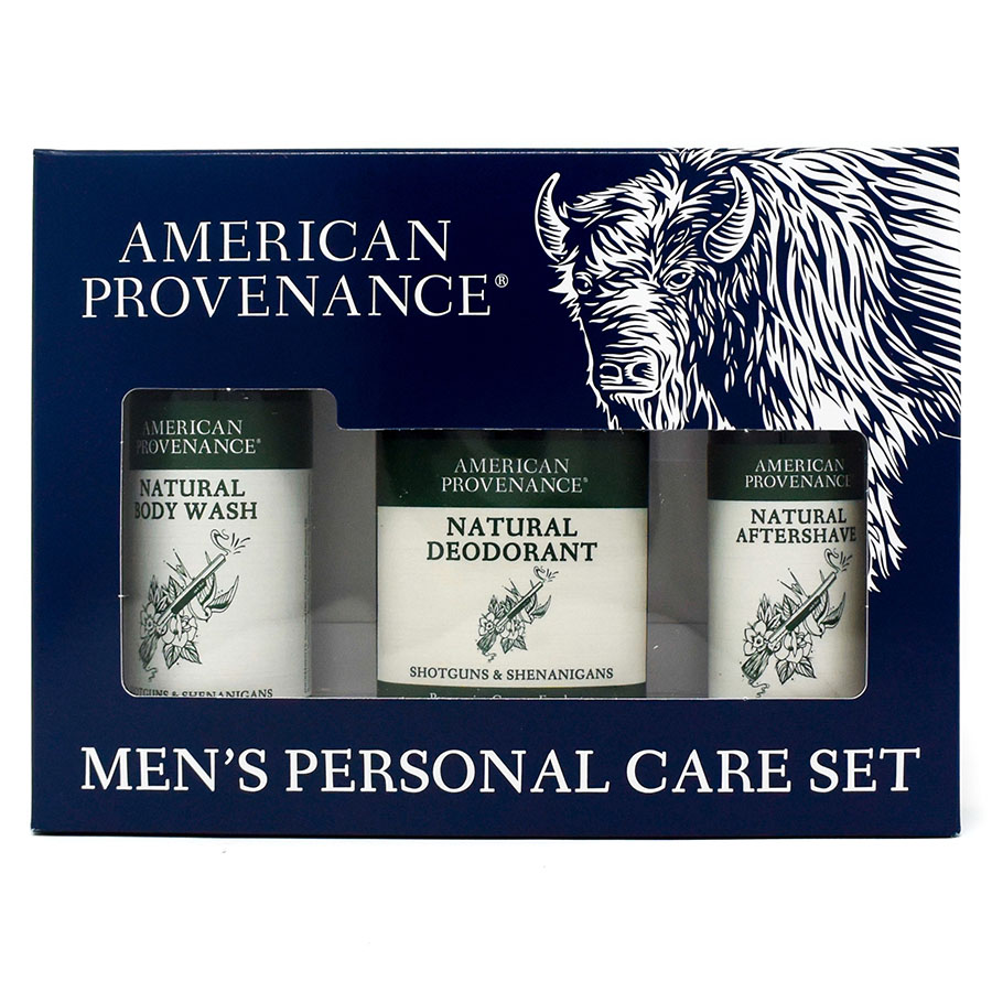 Picture of American Provenance 237421 Shotguns & Shenanigans Aftershave Gift Set&#44; 3 Piece