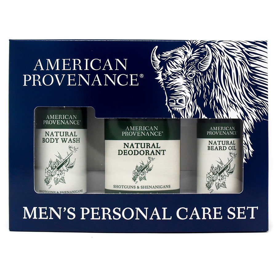 Picture of American Provenance 237417 Shotguns & Shenanigans Beard Gift Set&#44; 3 Piece