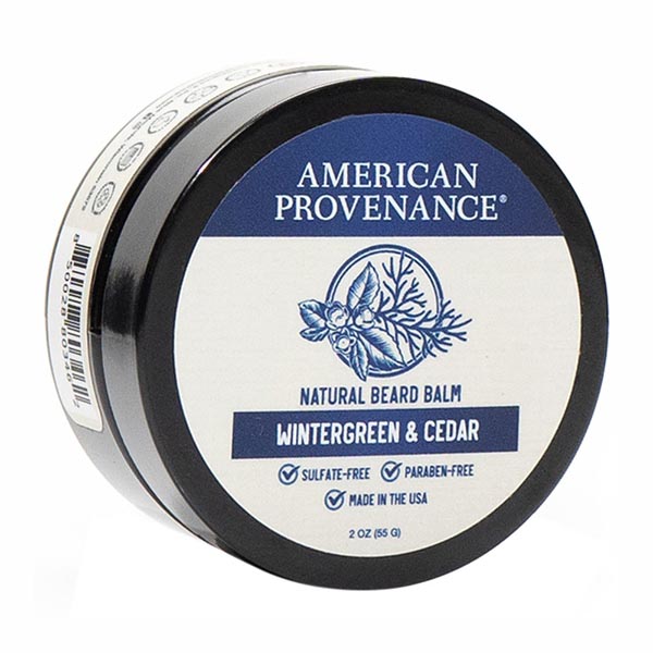 Picture of American Provenance 237921 2 oz Wintergreen & Cedar Beard Balm