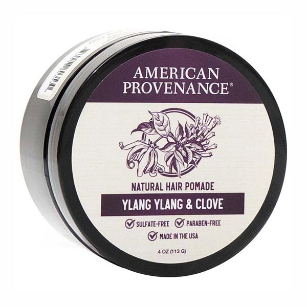 Picture of American Provenance 237934 4 oz Ylang Ylang & Clove Natural Hair Pomade