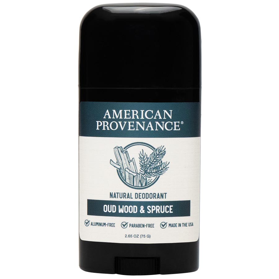 Picture of American Provenance 237929 2.65 oz Oud Wood & Spruce Natural Deodorant Stick