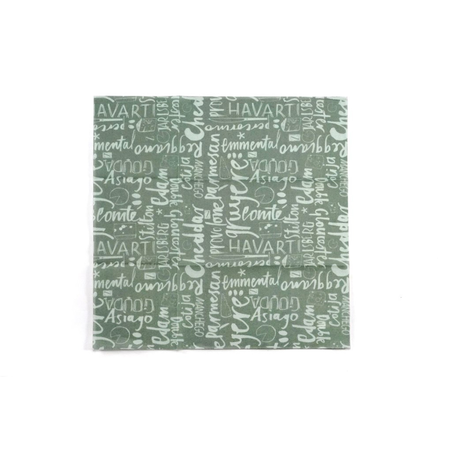Picture of Z Wraps 236938 8 x 8 in. Beeswax Wrap&#44; Small - Cheese Print