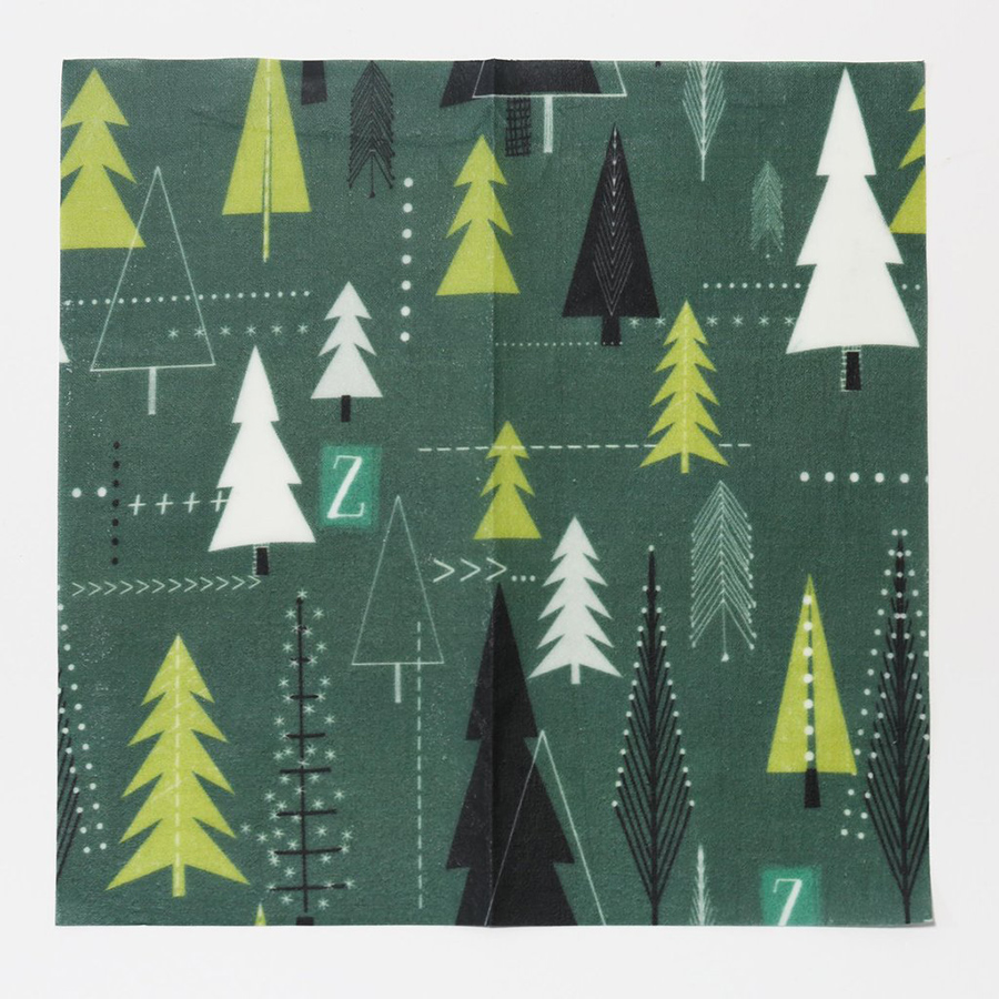 Picture of Z Wraps 236958 12 x 15 in. Beeswax Wrap, Large - Winter Trees Print