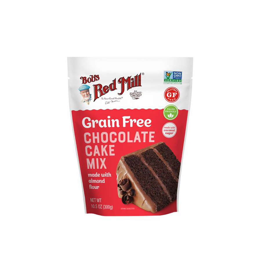Picture of Bobs Red Mill 237132 10.5 oz Grain-Free Chocolate Cake Mix