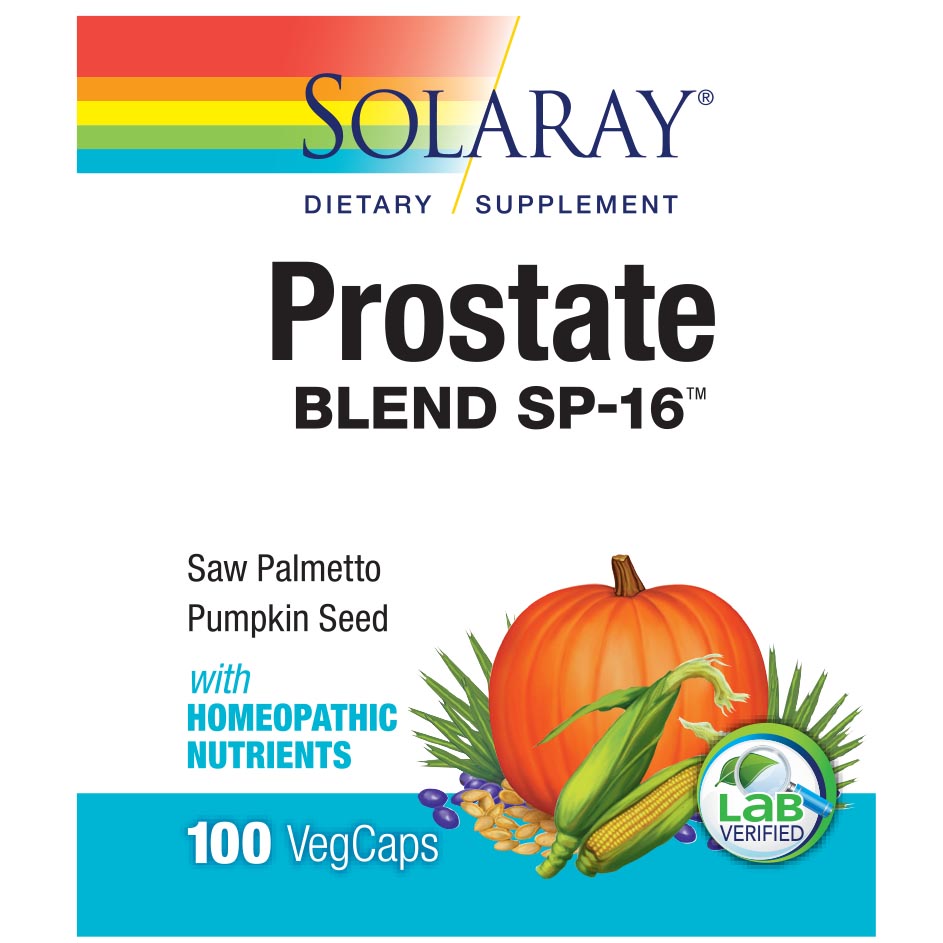Picture of Solaray 234963 Prostate Blend SP-16 Dietary Supplement