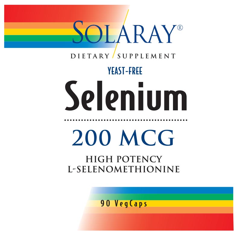 Picture of Solaray 234978 Yeast Free Selenium - 200 Capsules, 90 Count